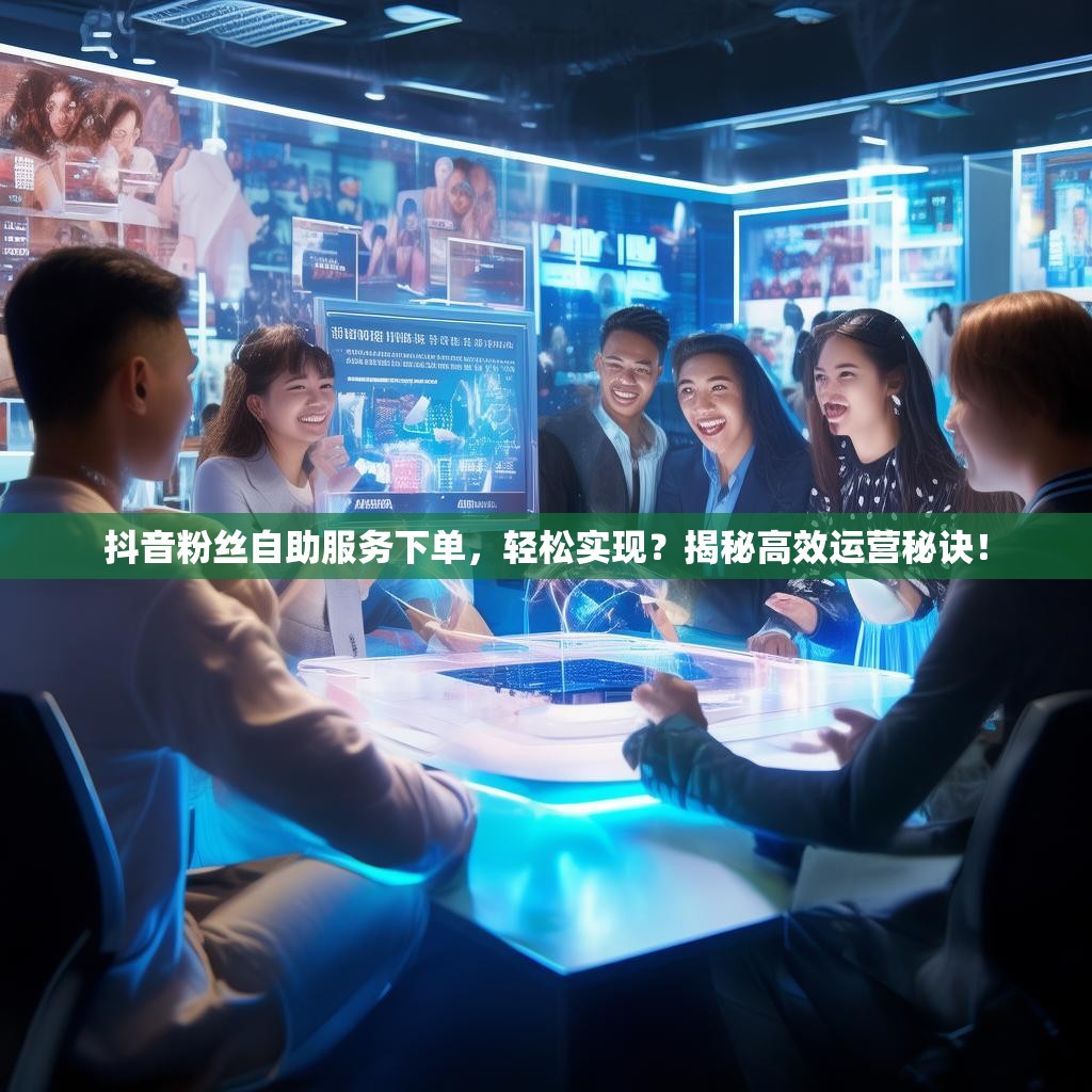 抖音粉丝自助服务下单，轻松实现？揭秘高效运营秘诀！
