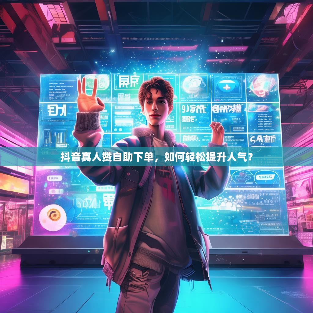 抖音真人赞自助下单，如何轻松提升人气？