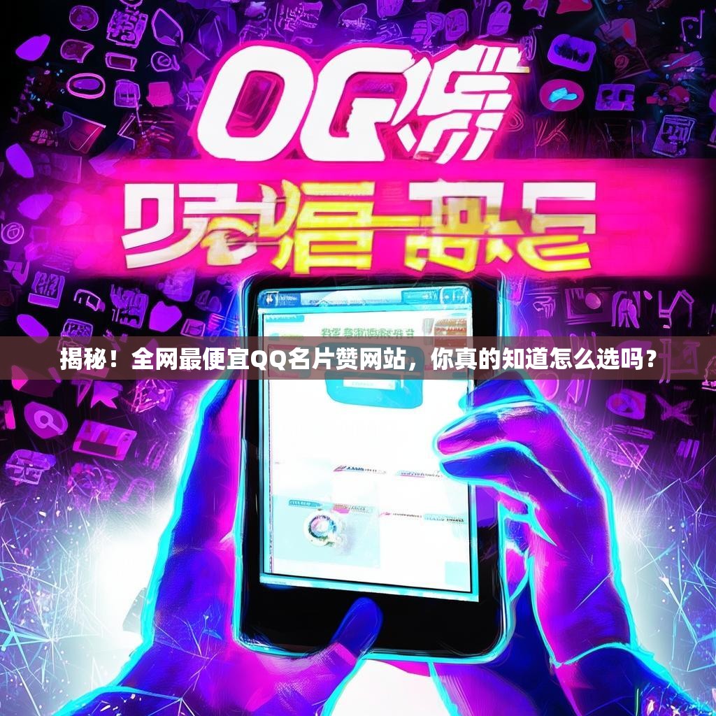 揭秘！全网最便宜QQ名片赞网站，你真的知道怎么选吗？