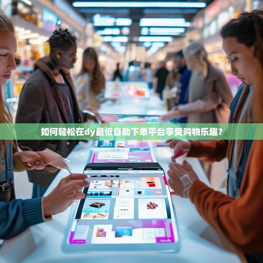 如何轻松在dy最低自助下单平台享受购物乐趣？