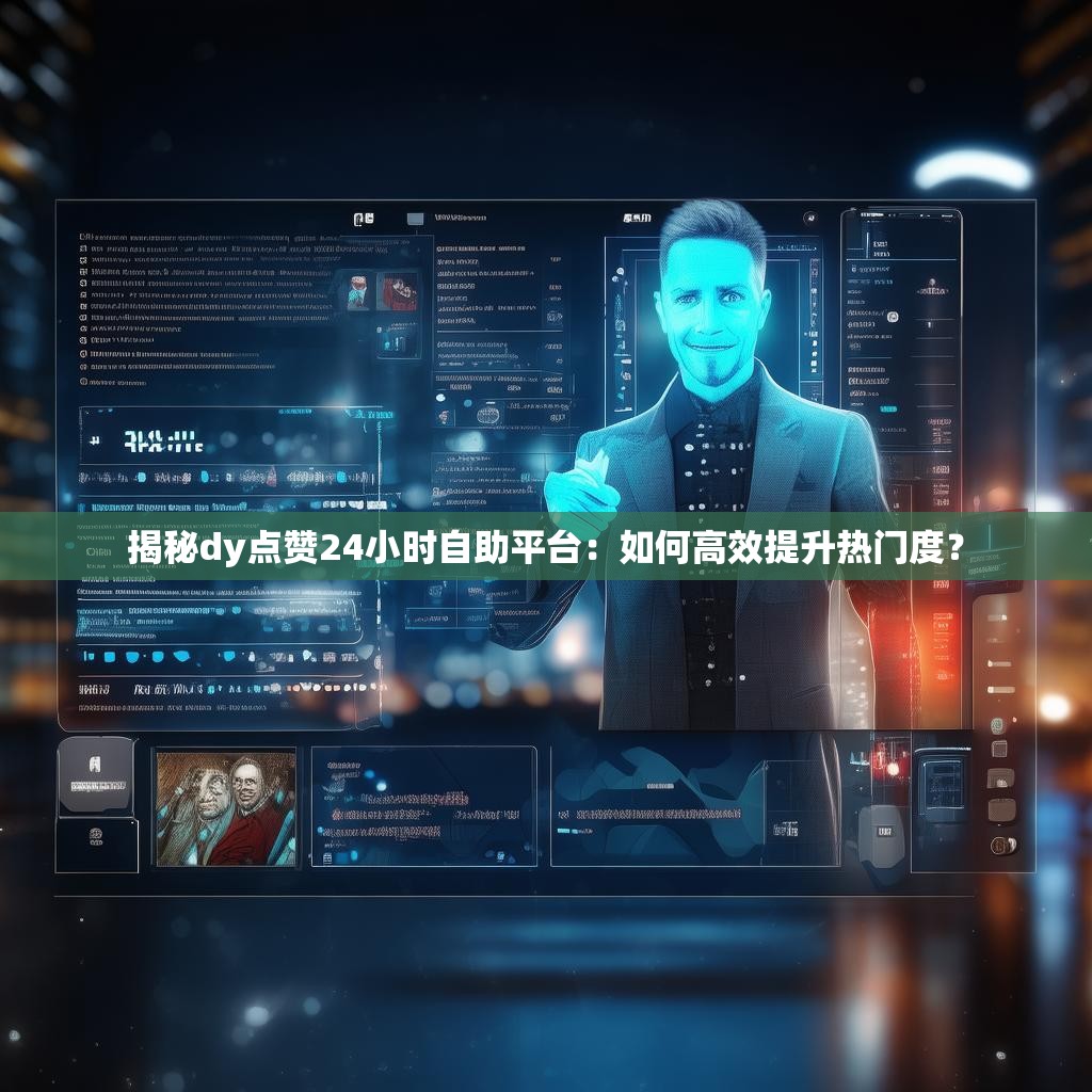 揭秘dy点赞24小时自助平台：如何高效提升热门度？