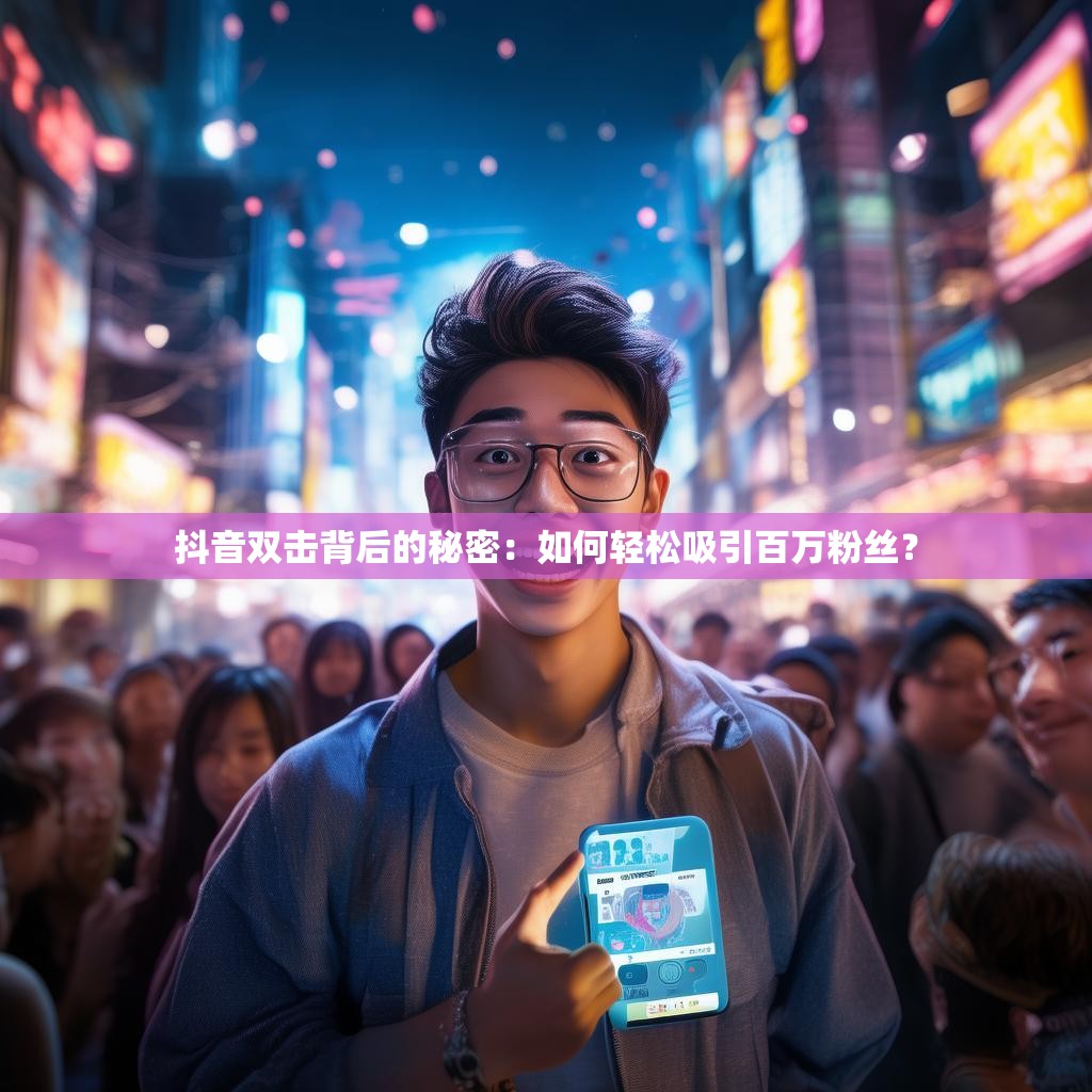 抖音双击背后的秘密：如何轻松吸引百万粉丝？