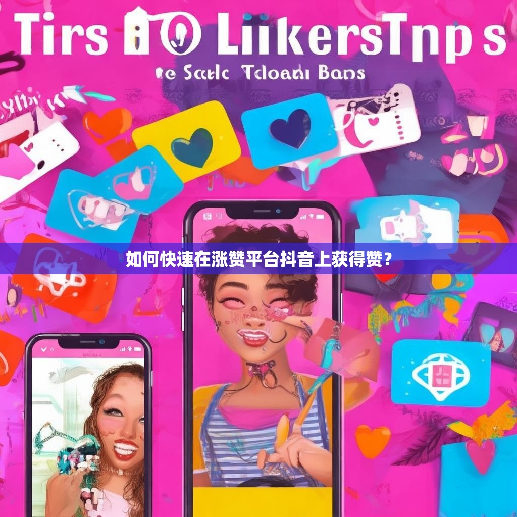 如何快速在涨赞平台抖音上获得赞？