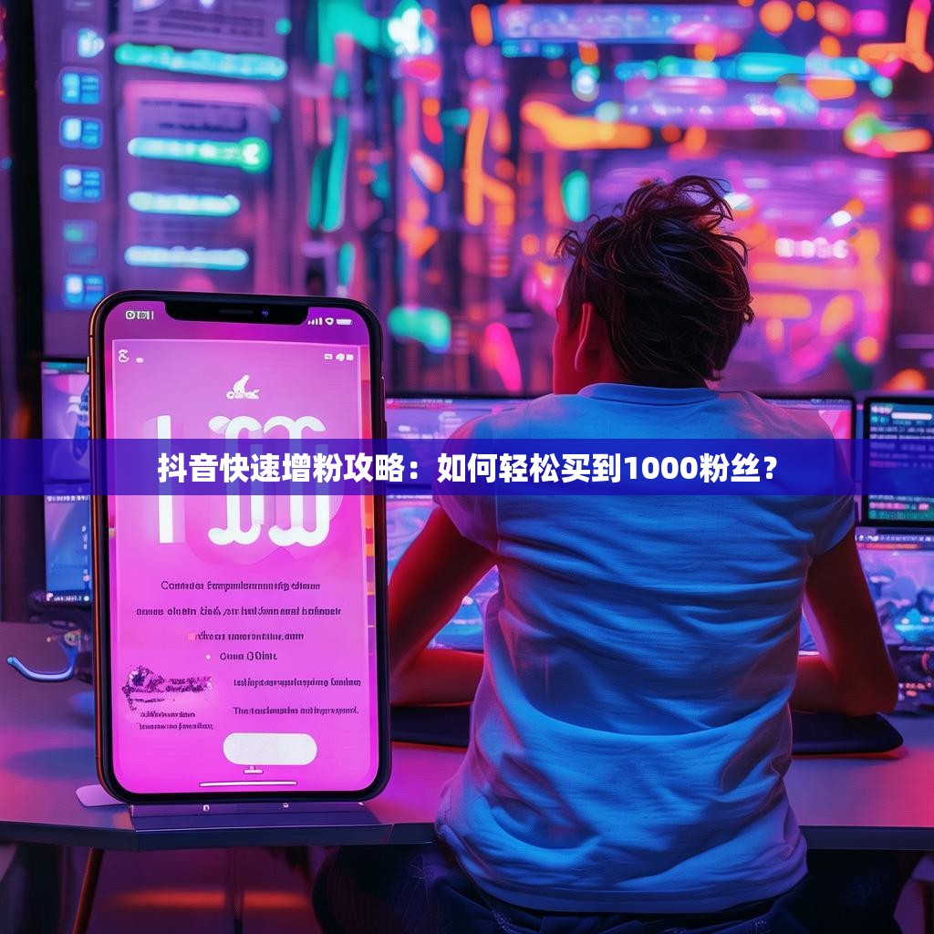 抖音快速增粉攻略：如何轻松买到1000粉丝？
