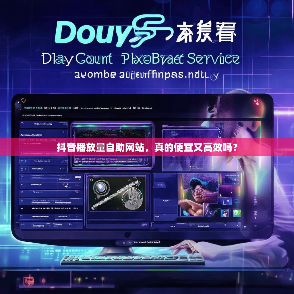 抖音播放量自助网站，真的便宜又高效吗？