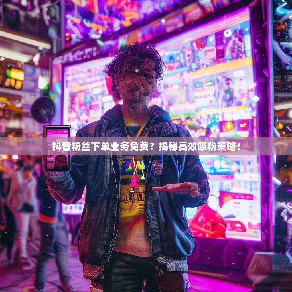 抖音粉丝下单业务免费？揭秘高效吸粉策略！