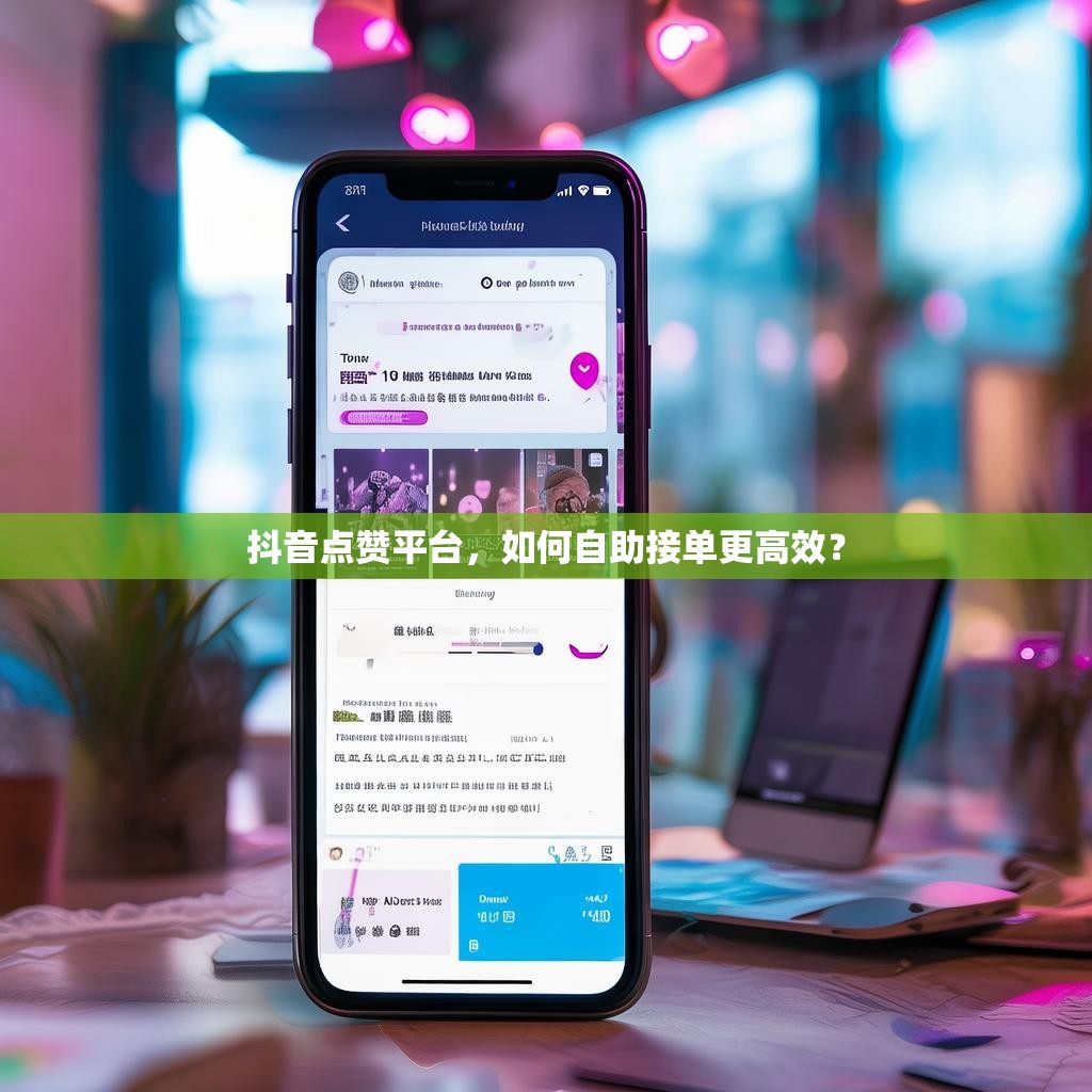 抖音点赞平台，如何自助接单更高效？
