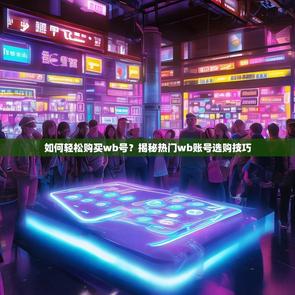 如何轻松购买wb号？揭秘热门wb账号选购技巧