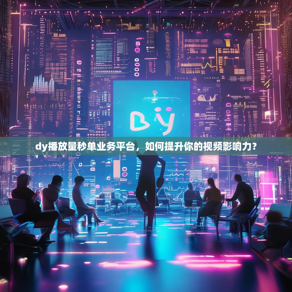详细阅读:dy播放量秒单业务平台,如何提升你的视频影响力? dy播放量秒单业务平台,如何提升你的视频影响力?