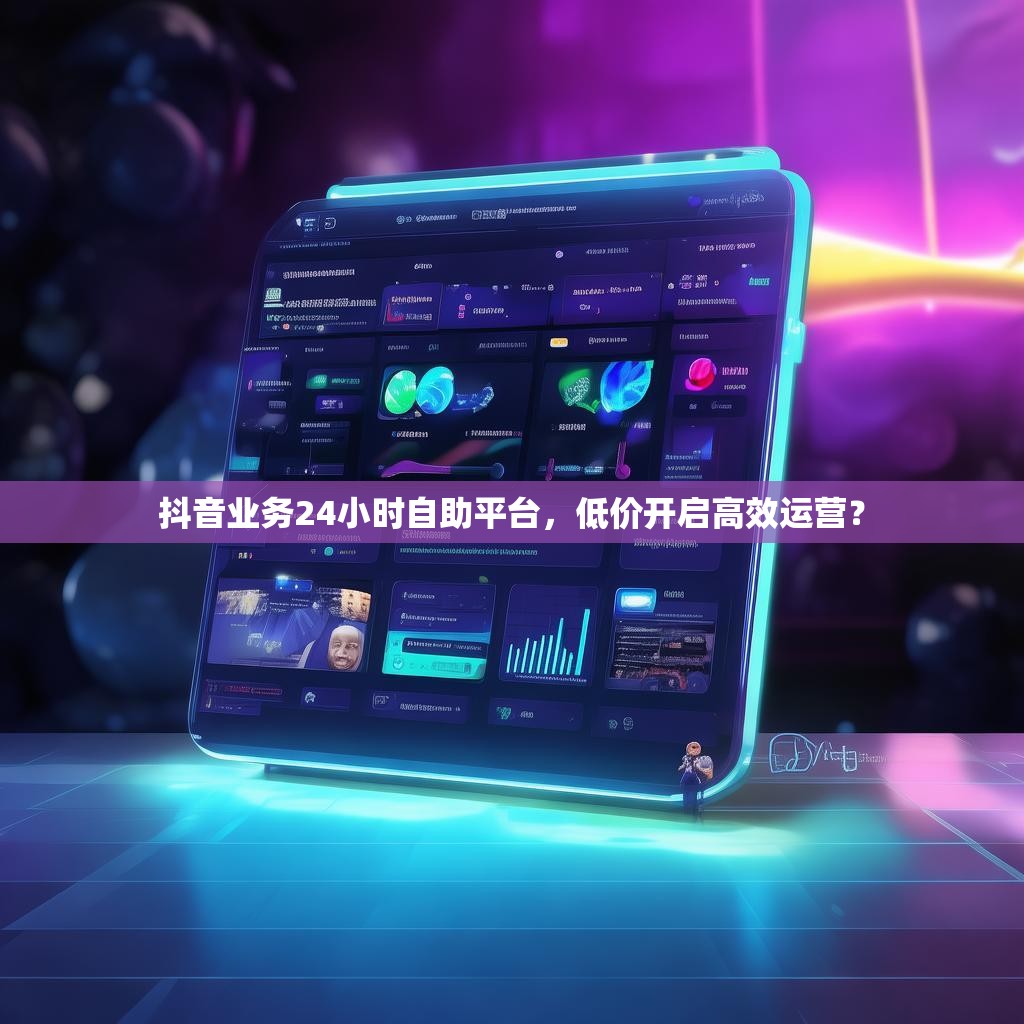 抖音业务24小时自助平台，低价开启高效运营？