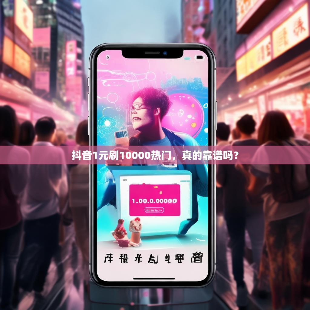 抖音1元刷10000热门，真的靠谱吗？