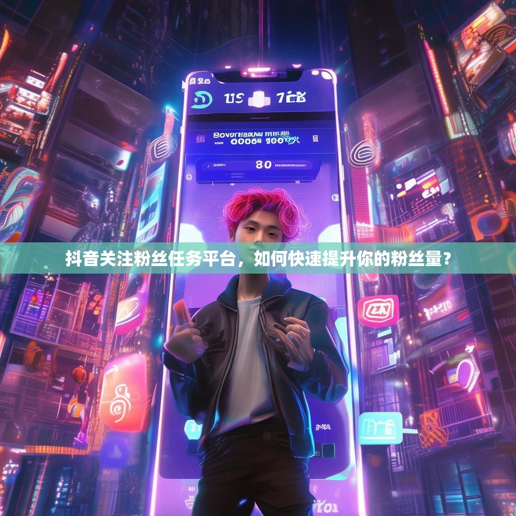 详细阅读:抖音关注粉丝任务平台,如何快速提升你的粉丝量? 抖音关注粉丝任务平台,如何快速提升你的粉丝量?
