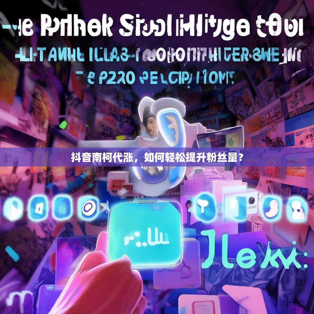 抖音南柯代涨，如何轻松提升粉丝量？