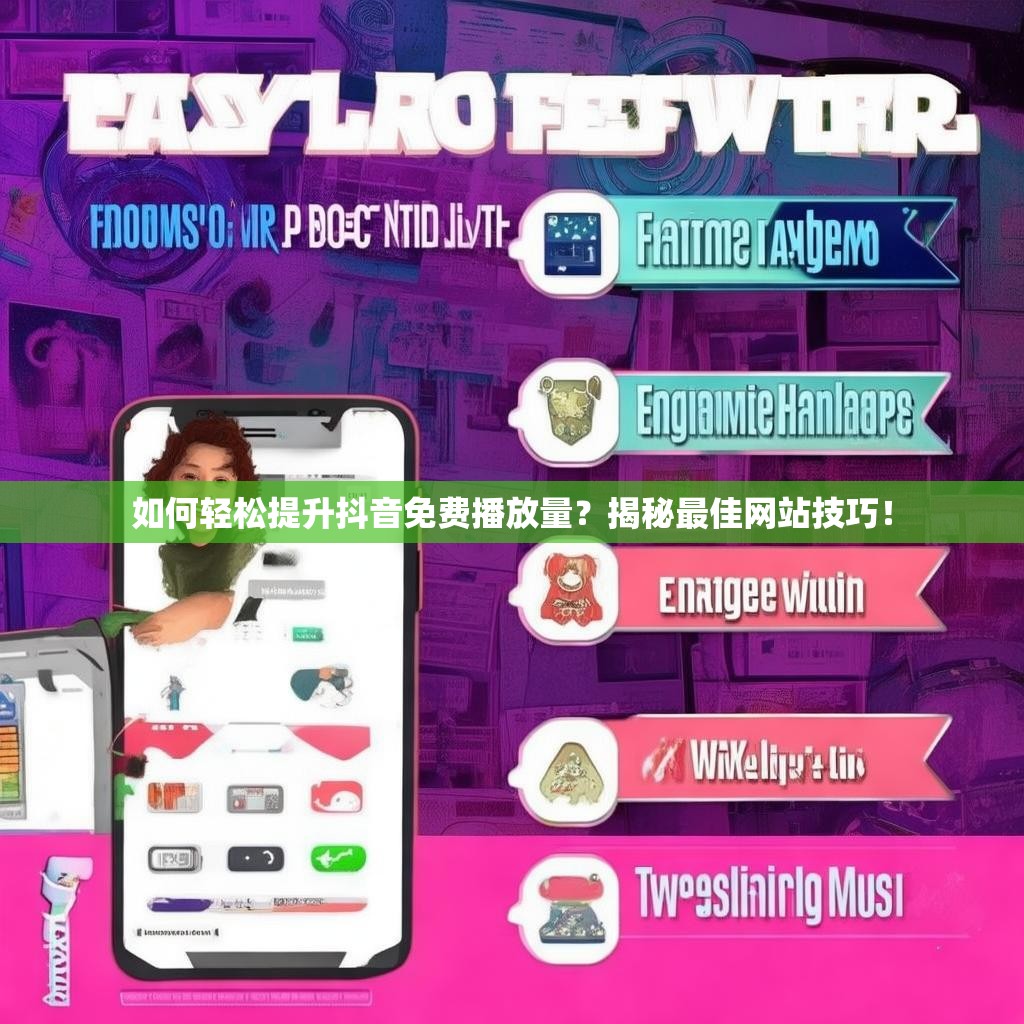 如何轻松提升抖音免费播放量？揭秘最佳网站技巧！