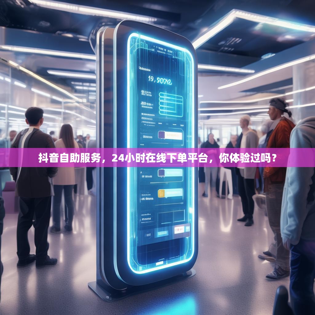 抖音自助服务，24小时在线下单平台，你体验过吗？