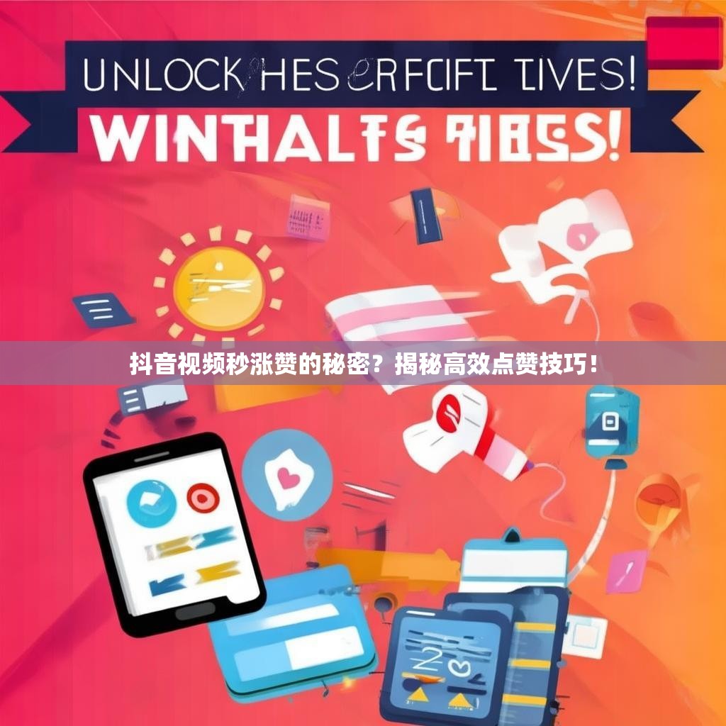 抖音视频秒涨赞的秘密？揭秘高效点赞技巧！