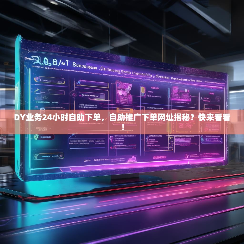 DY业务24小时自助下单，自助推广下单网址揭秘？快来看看！