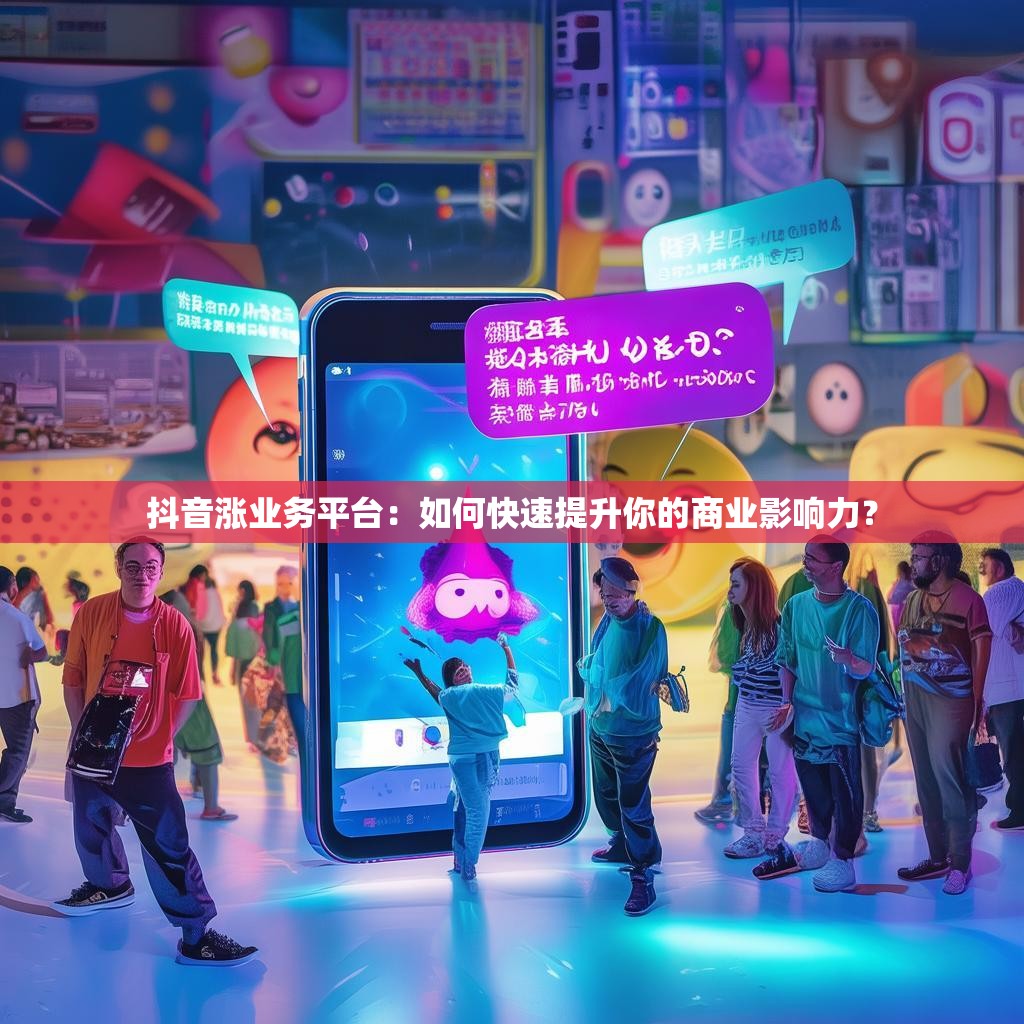 抖音涨业务平台：如何快速提升你的商业影响力？