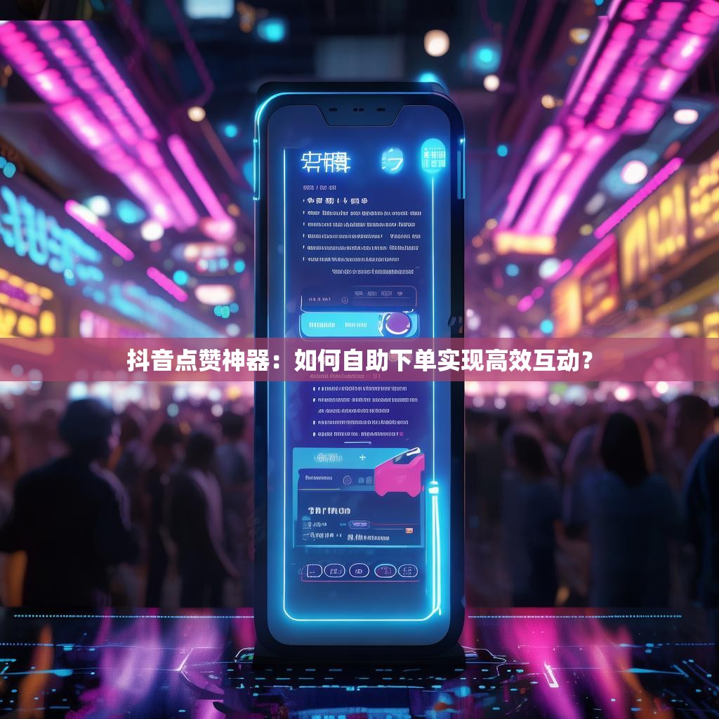 抖音点赞神器：如何自助下单实现高效互动？