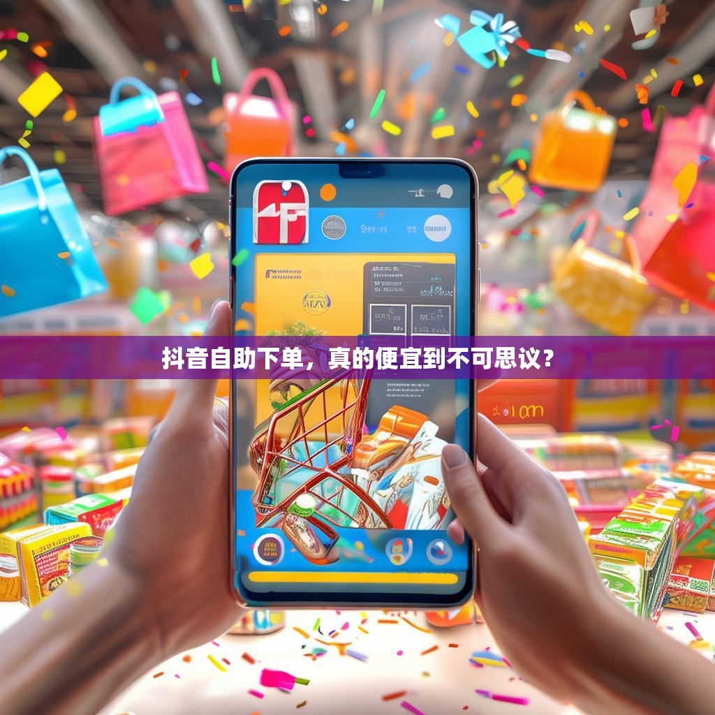 抖音自助下单，真的便宜到不可思议？