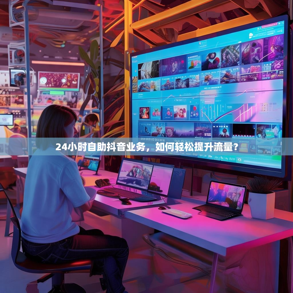 24小时自助抖音业务，如何轻松提升流量？