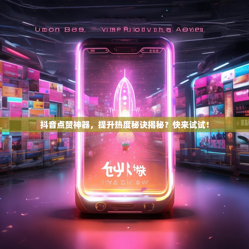 抖音点赞神器，提升热度秘诀揭秘？快来试试！