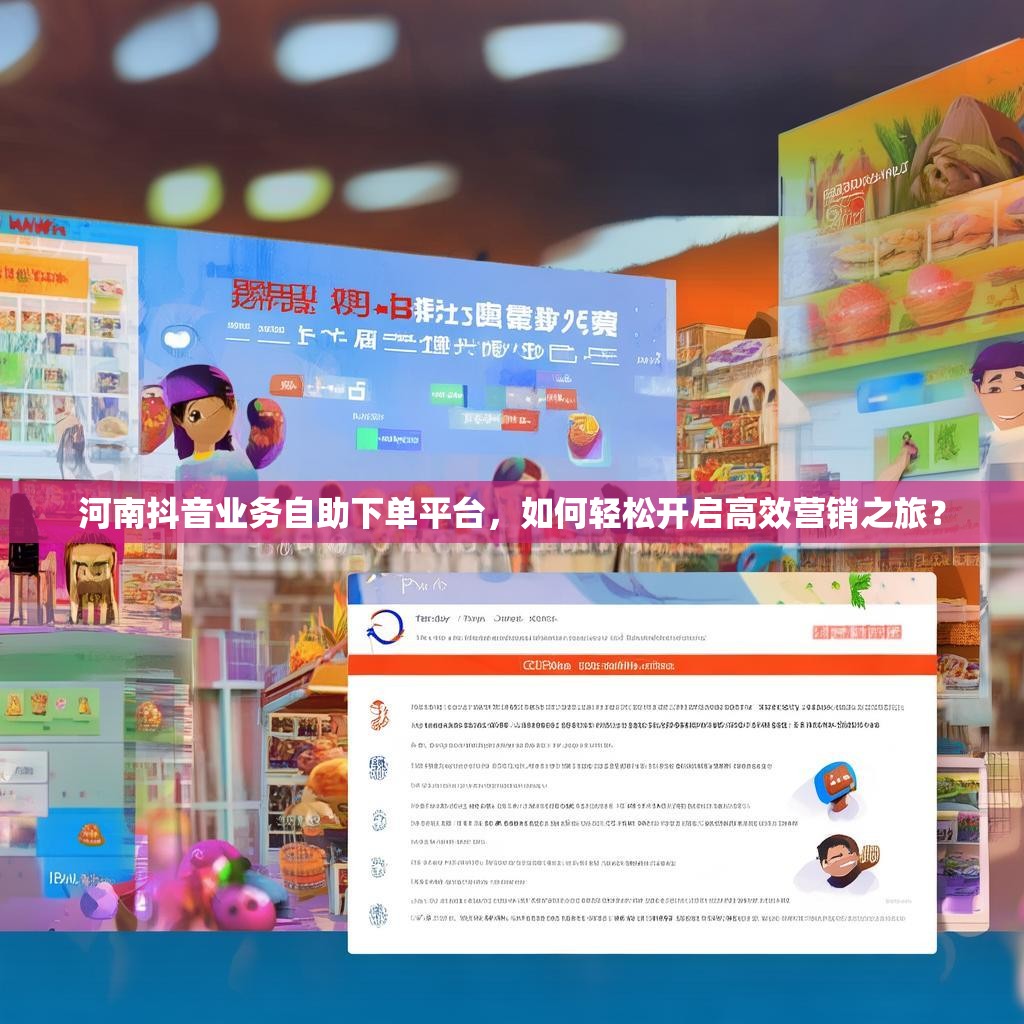 河南抖音业务自助下单平台，如何轻松开启高效营销之旅？