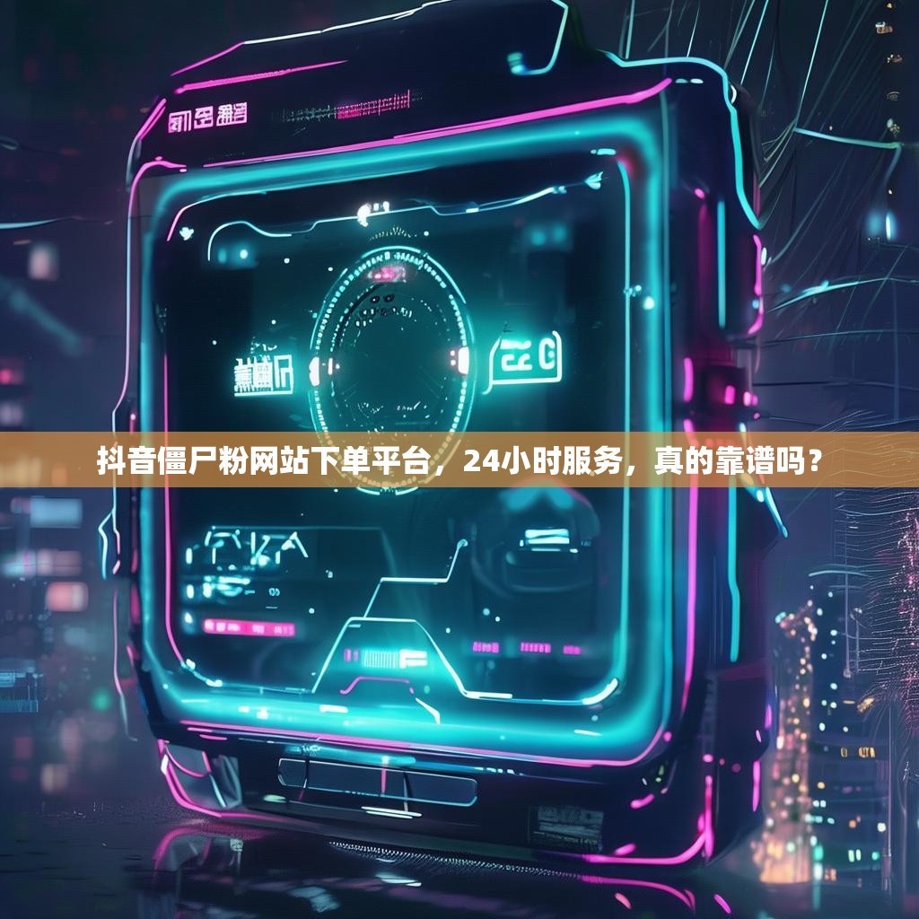 抖音僵尸粉网站下单平台，24小时服务，真的靠谱吗？
