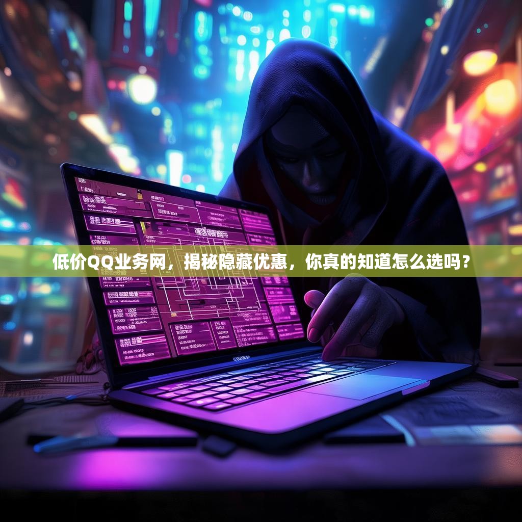 低价QQ业务网，揭秘隐藏优惠，你真的知道怎么选吗？