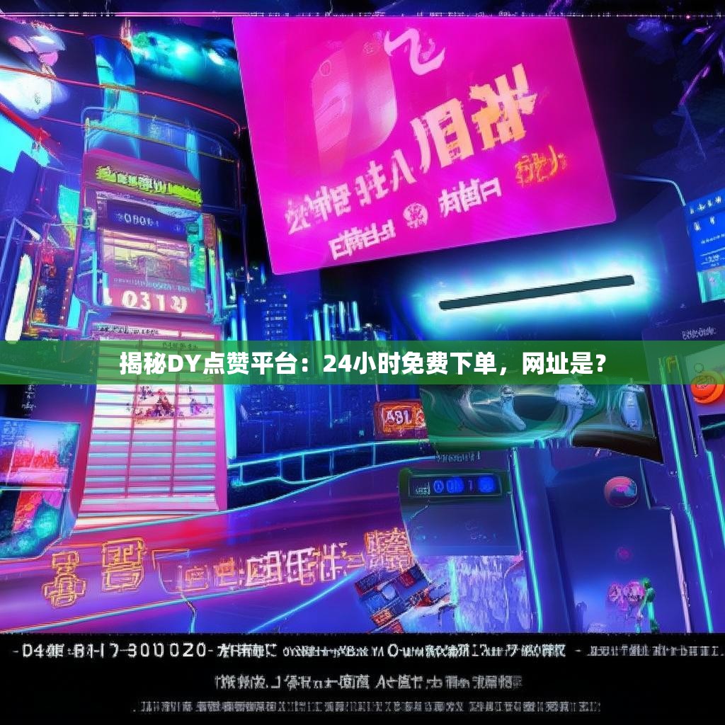 揭秘DY点赞平台：24小时免费下单，网址是？