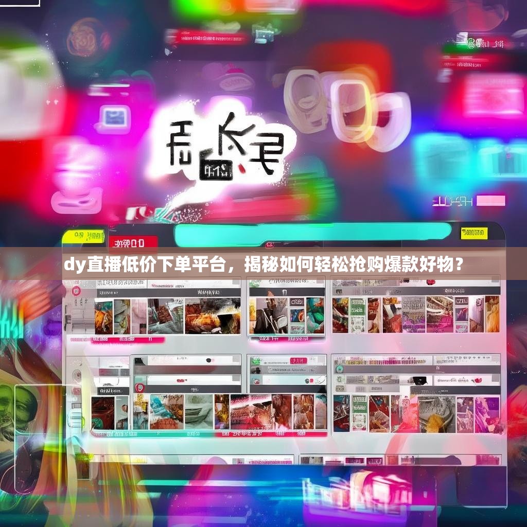 dy直播低价下单平台，揭秘如何轻松抢购爆款好物？