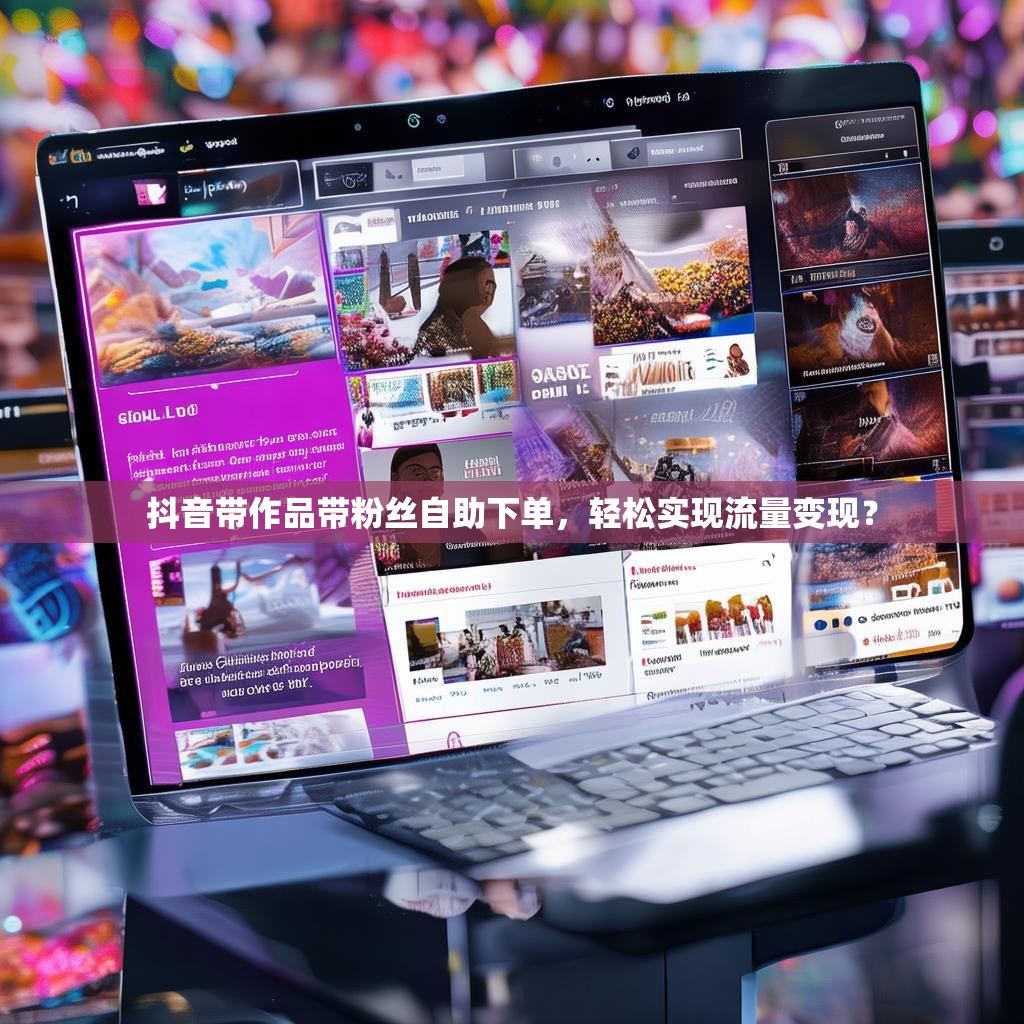 抖音带作品带粉丝自助下单，轻松实现流量变现？