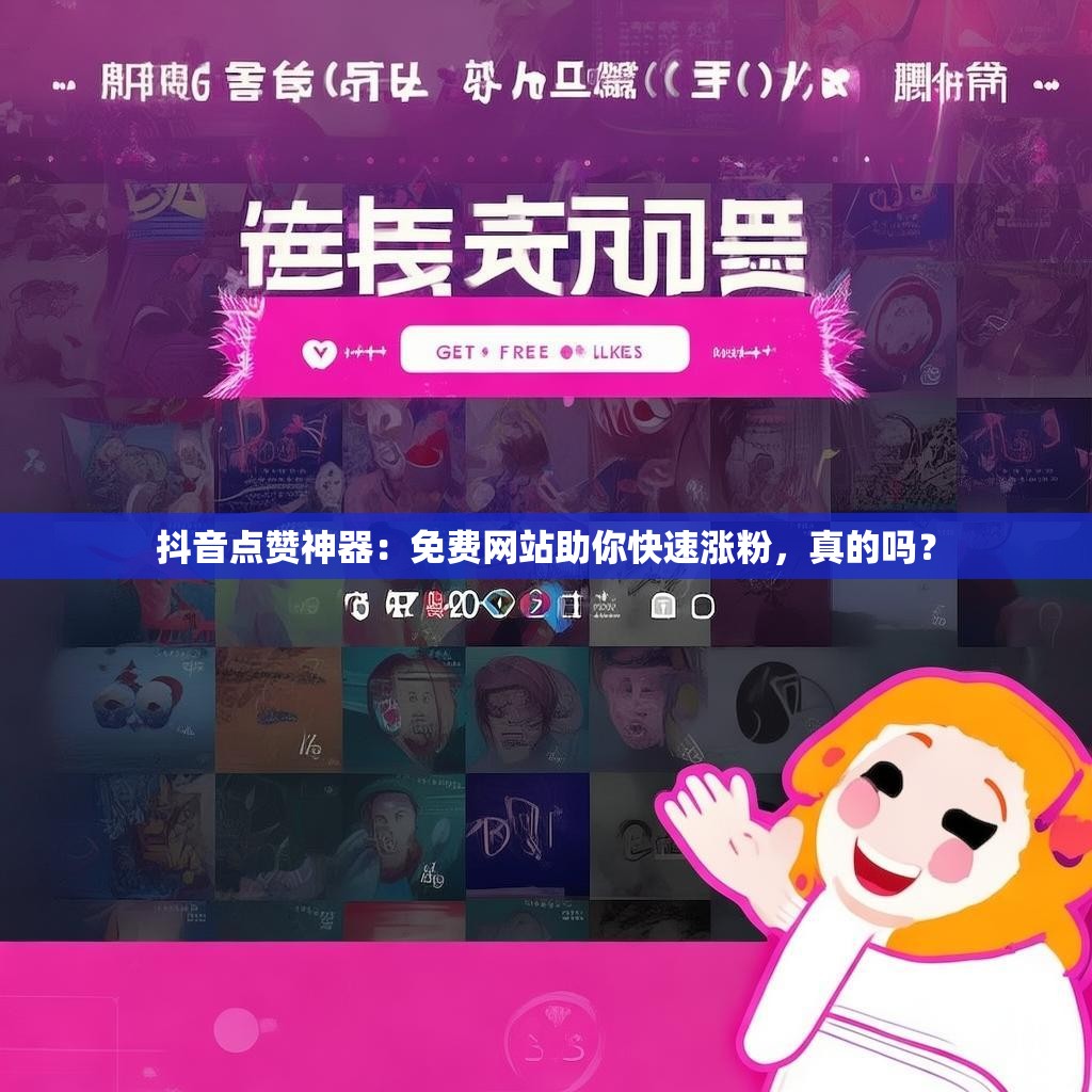 抖音点赞神器：免费网站助你快速涨粉，真的吗？