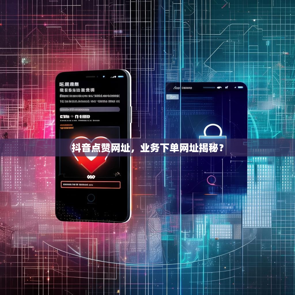 抖音点赞网址，业务下单网址揭秘？