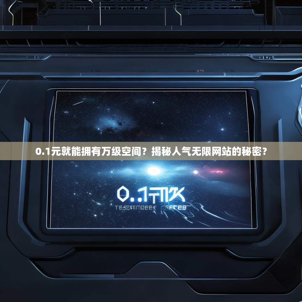 0.1元就能拥有万级空间？揭秘人气无限网站的秘密？