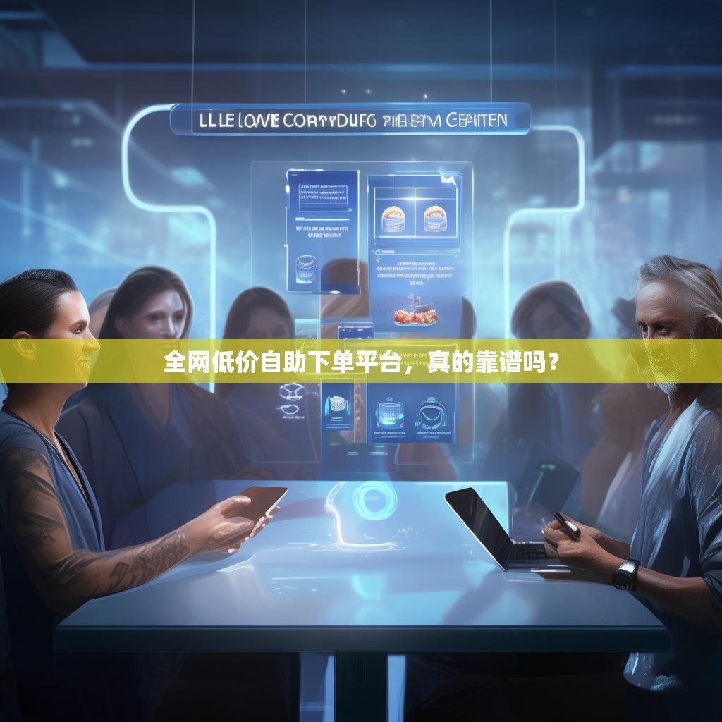 全网低价自助下单平台，真的靠谱吗？