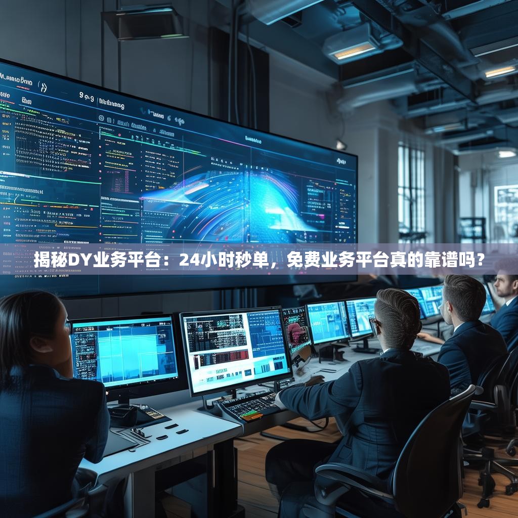 揭秘DY业务平台：24小时秒单，免费业务平台真的靠谱吗？