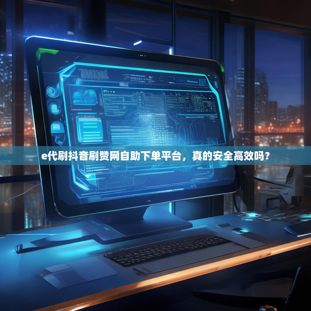 e代刷抖音刷赞网自助下单平台，真的安全高效吗？