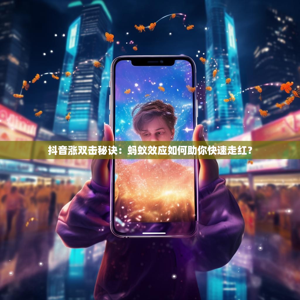 抖音涨双击秘诀：蚂蚁效应如何助你快速走红？