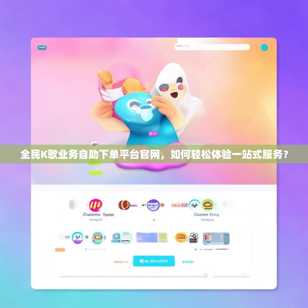 全民K歌业务自助下单平台官网，如何轻松体验一站式服务？