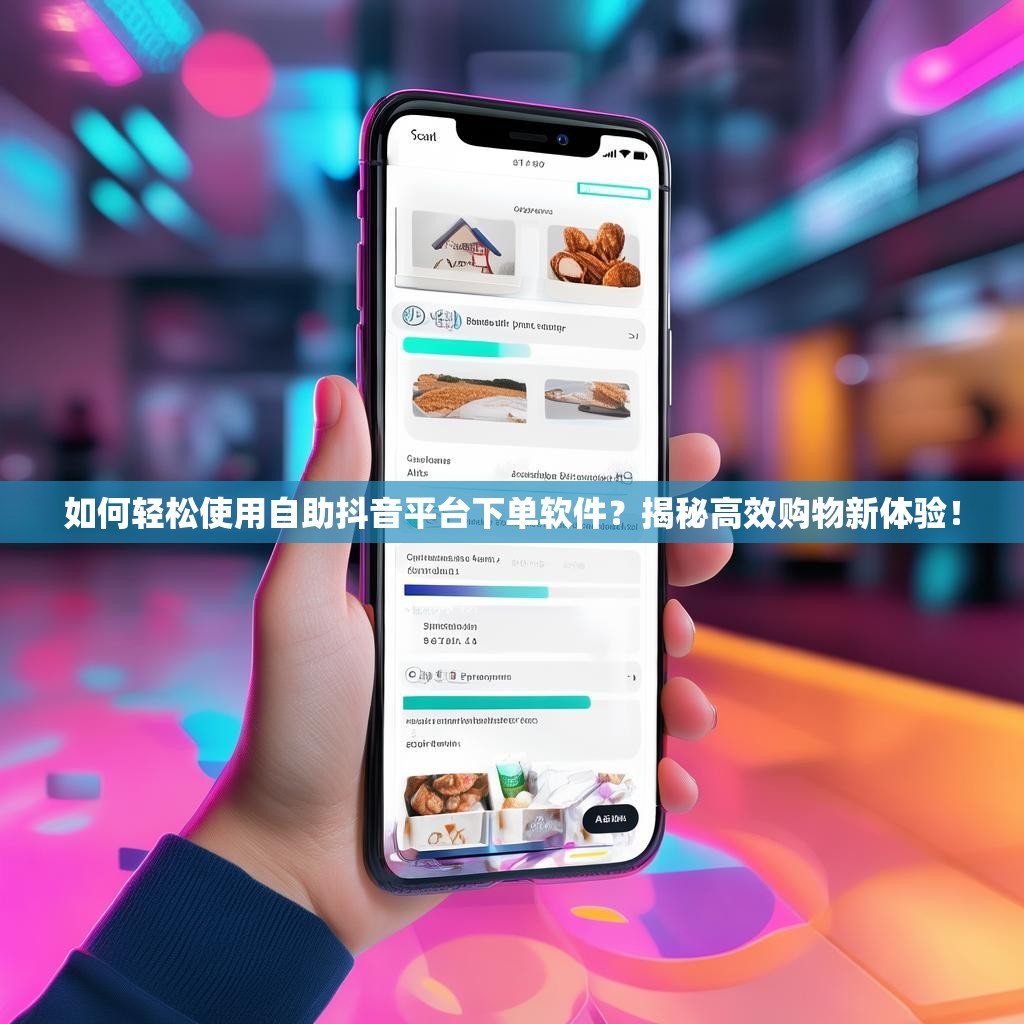 如何轻松使用自助抖音平台下单软件？揭秘高效购物新体验！