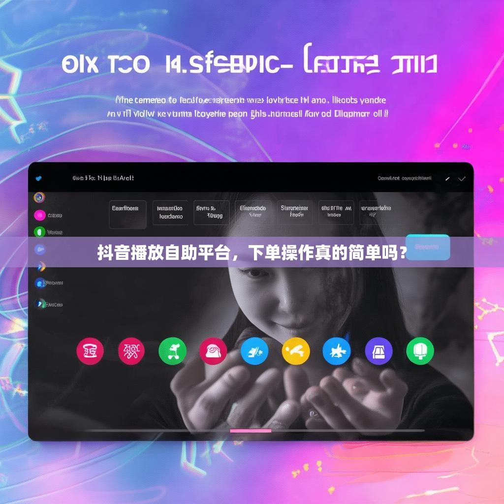 抖音播放自助平台，下单操作真的简单吗？