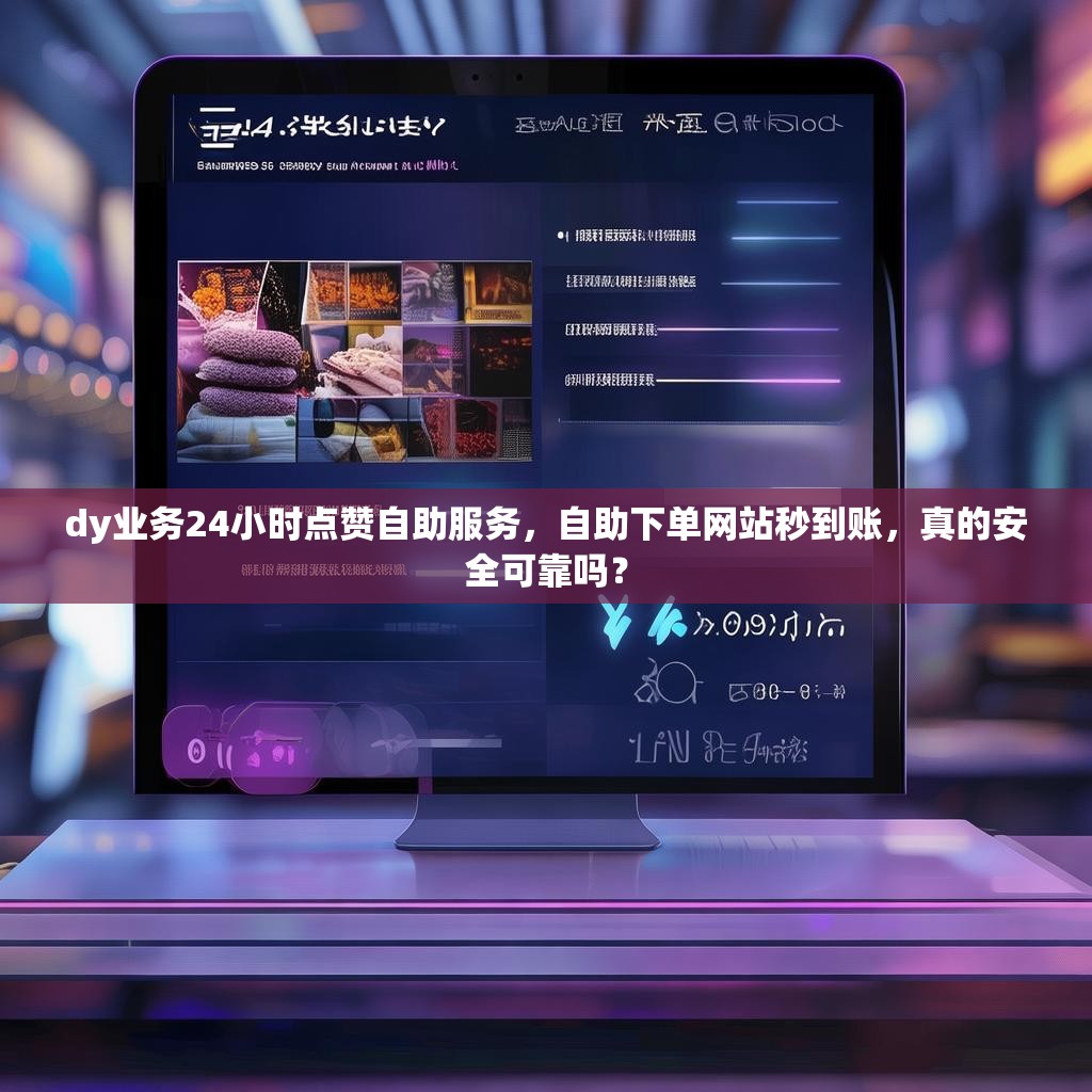 dy业务24小时点赞自助服务，自助下单网站秒到账，真的安全可靠吗？