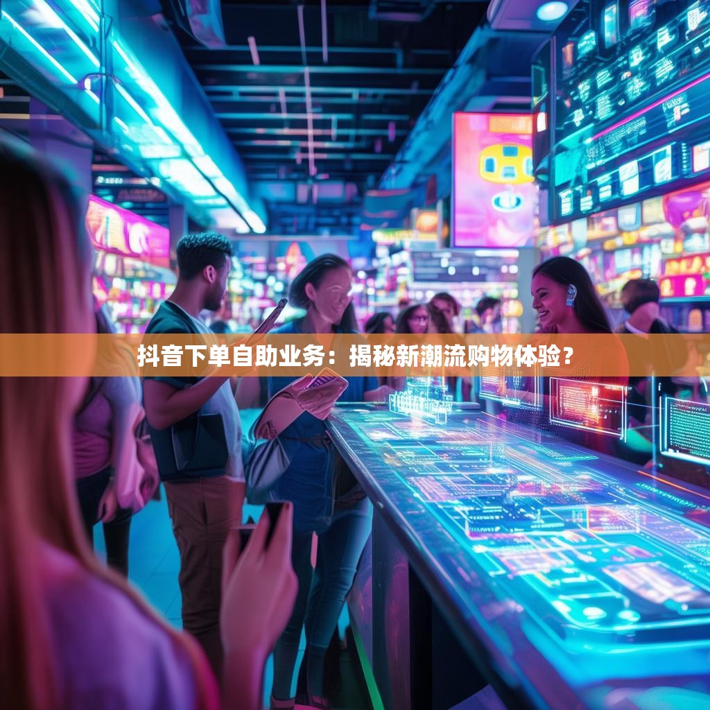 抖音下单自助业务：揭秘新潮流购物体验？