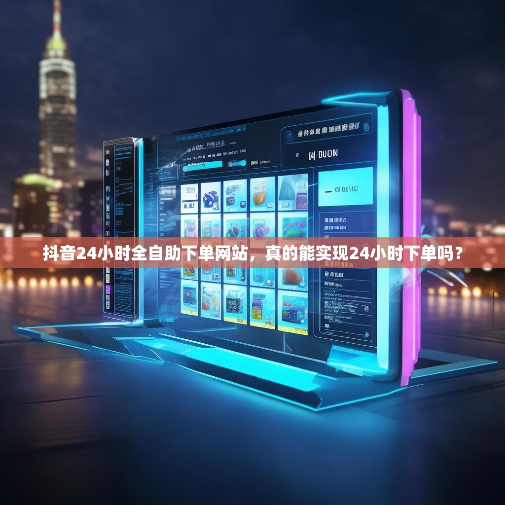 抖音24小时全自助下单网站，真的能实现24小时下单吗？
