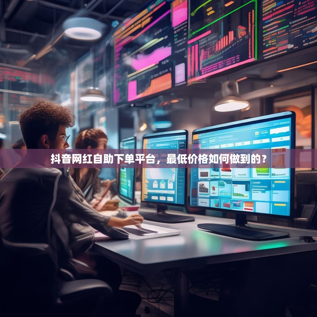 抖音网红自助下单平台，最低价格如何做到的？