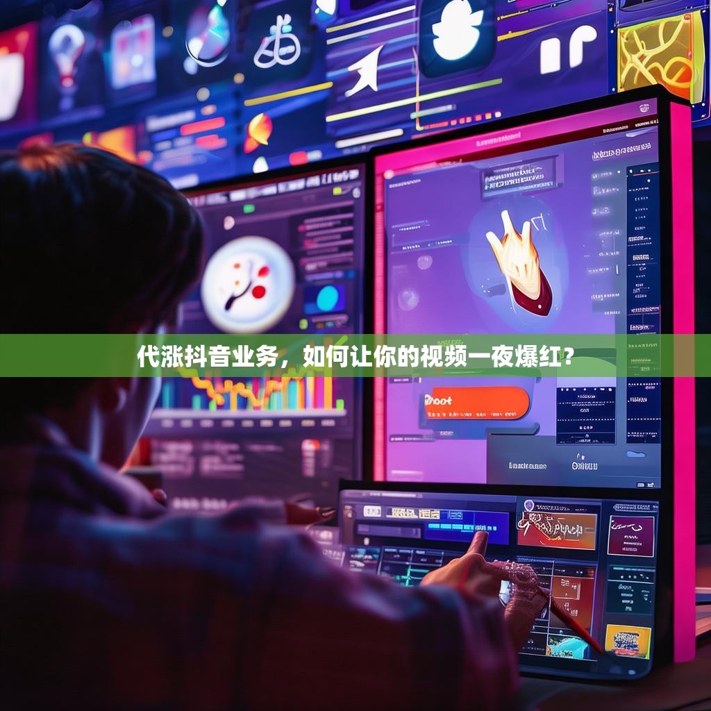 代涨抖音业务，如何让你的视频一夜爆红？