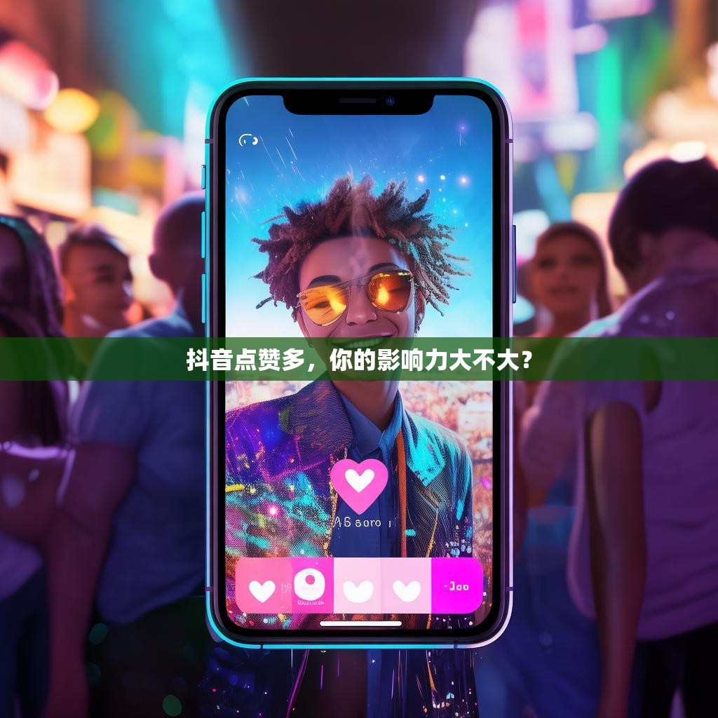 抖音点赞多，你的影响力大不大？