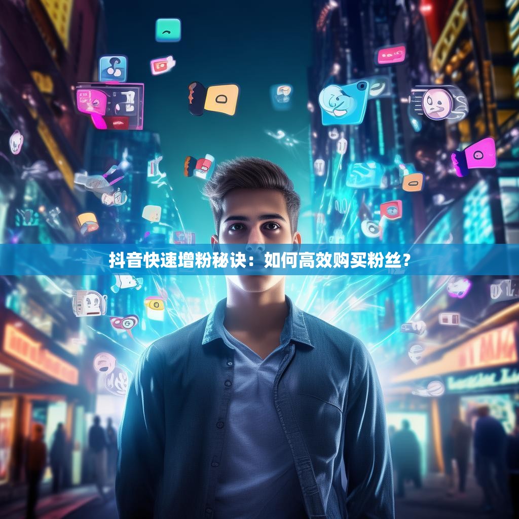 抖音快速增粉秘诀：如何高效购买粉丝？