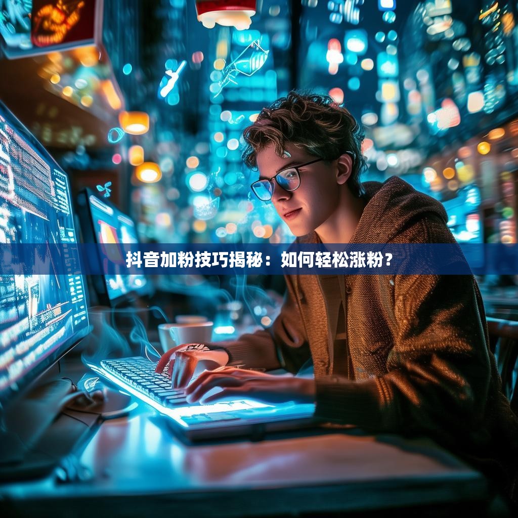 抖音加粉技巧揭秘：如何轻松涨粉？